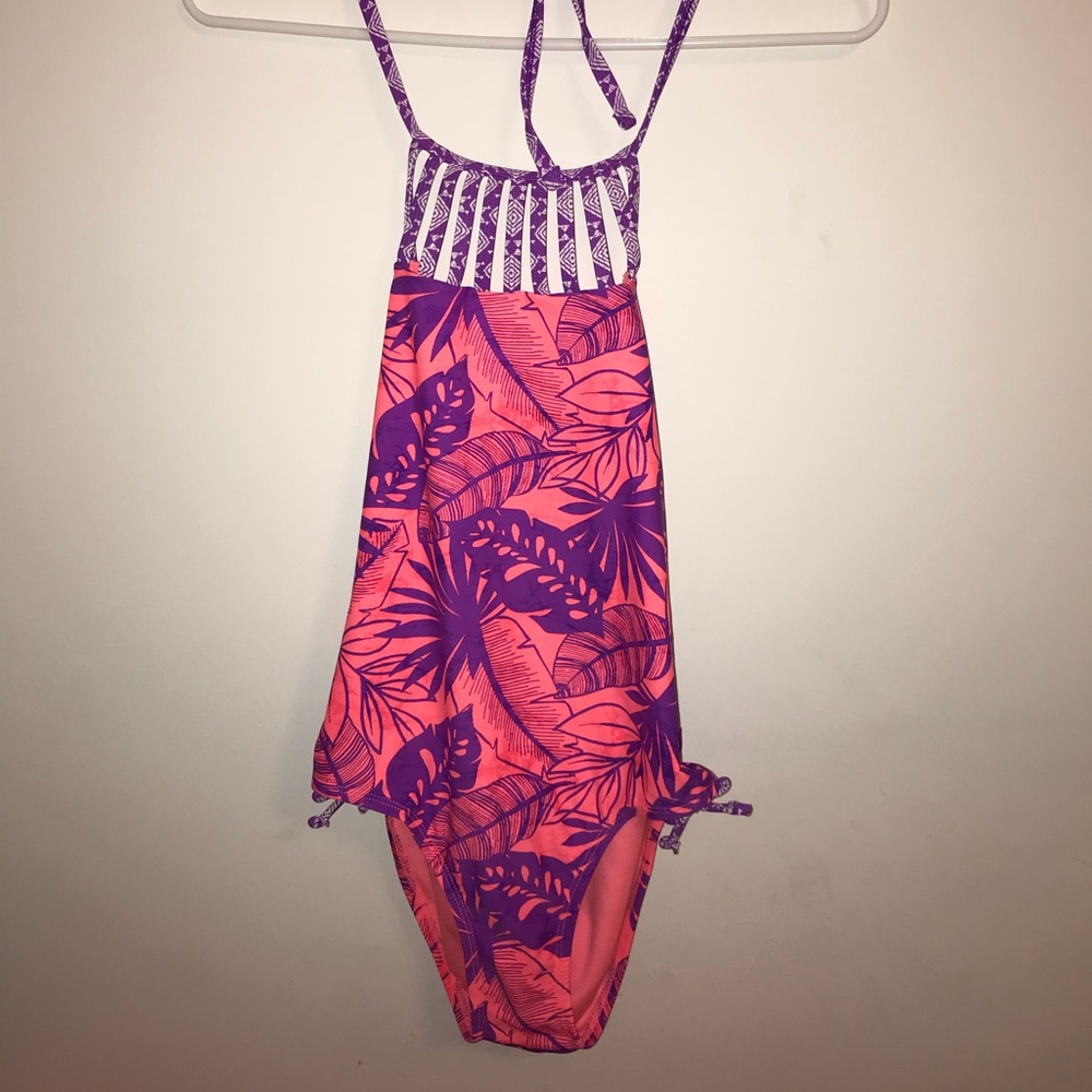 A one piece swimsuit